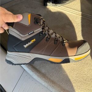 Timberland PRO Brown and Black Work Boots